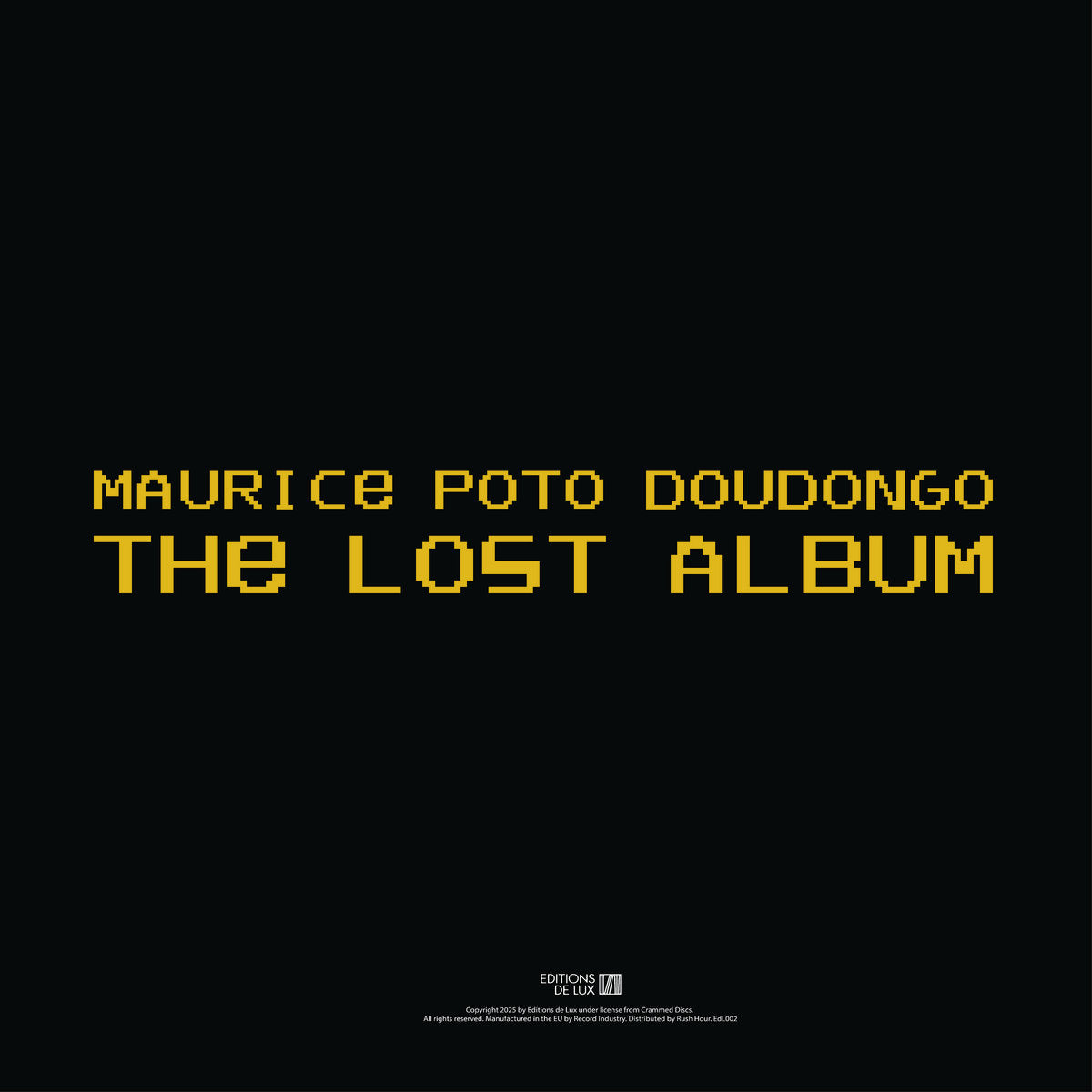 Maurice Poto Doudongo - The Lost Album (LP, Album - Luxembourg)
