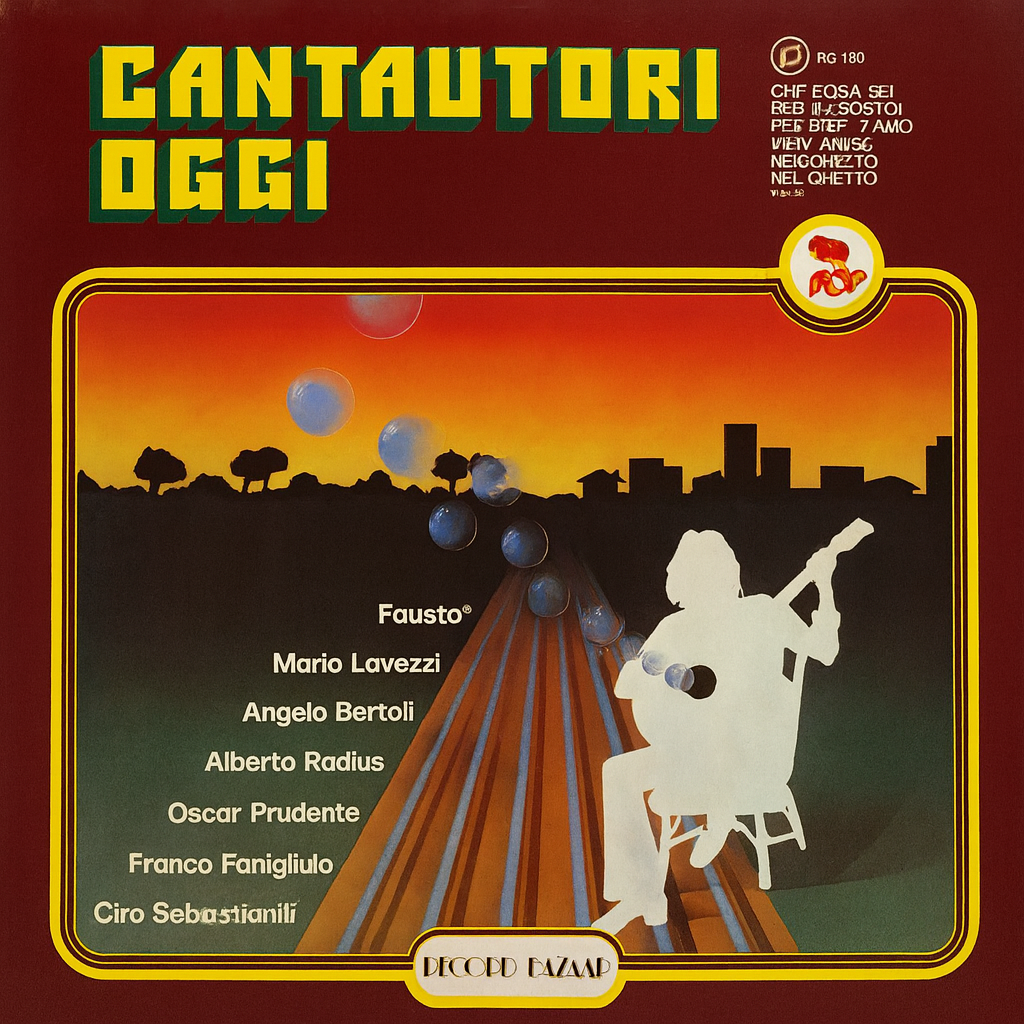 Various - Cantautori Oggi (LP, Album - Italy)