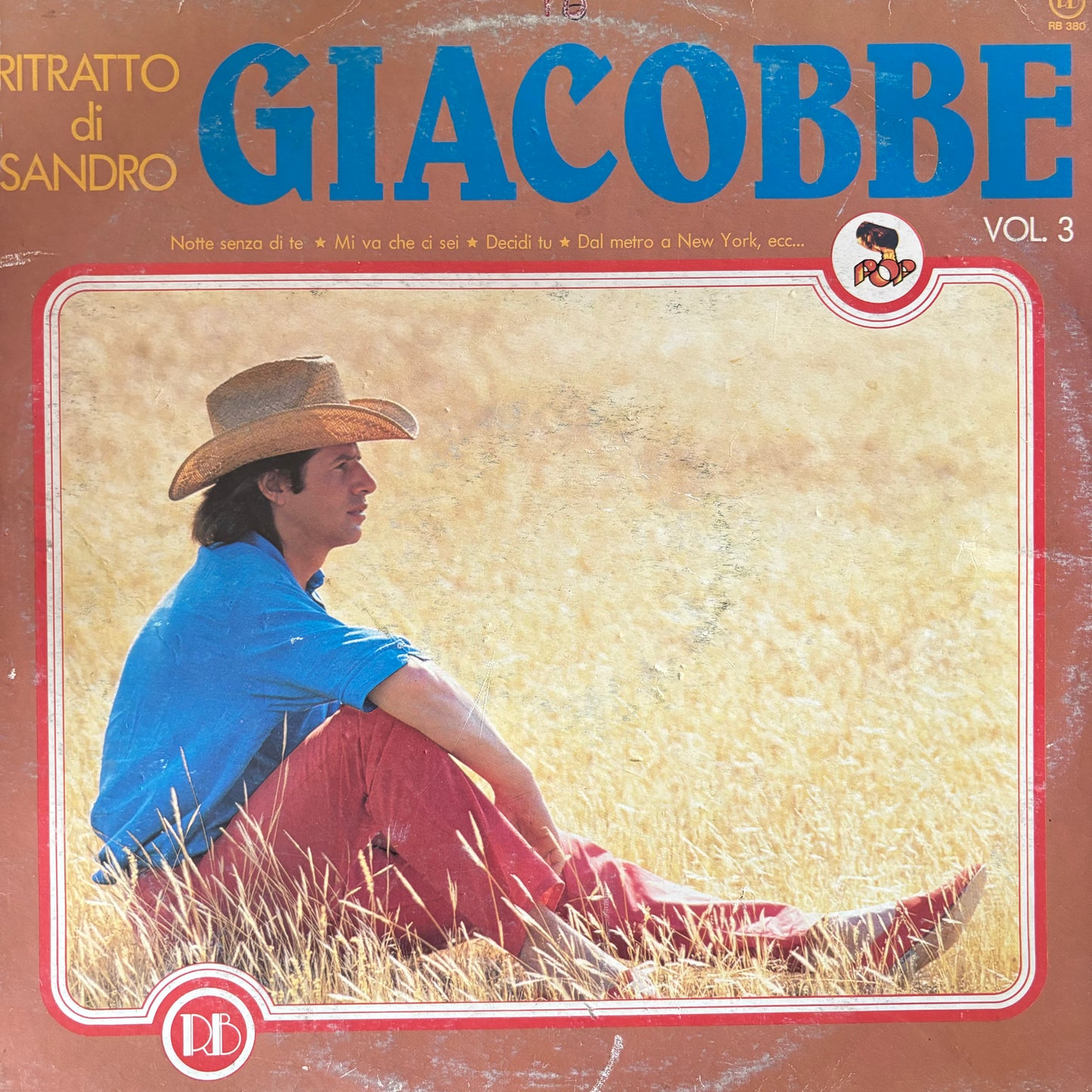 Sandro Giacobbe - Ritratto di Sandro (LP, Album - Italy)