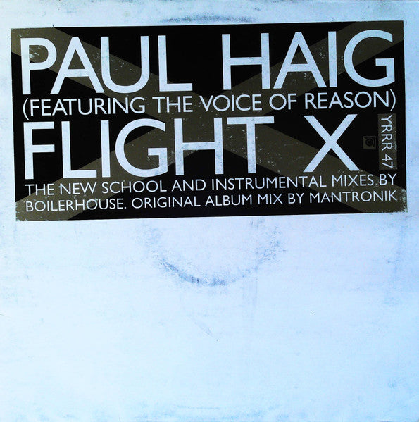 Paul Haig, The Voice Of Reason – Flight X (12", UK - 1991)