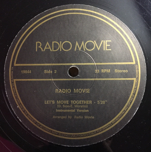 Radio Movie – Let's Move Together (12", Italy - 1984)