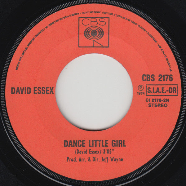 David Essex – America (7", Italy - 1974)