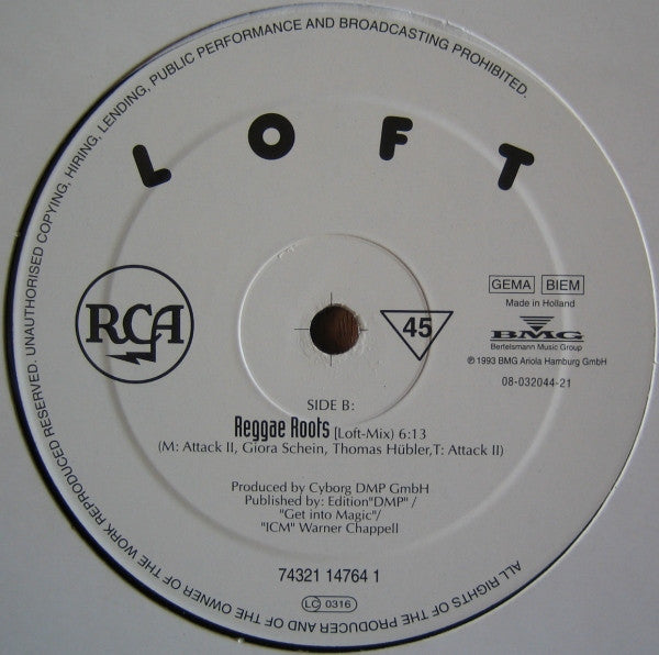Loft – Summer Summer (12", Germany - 1993)