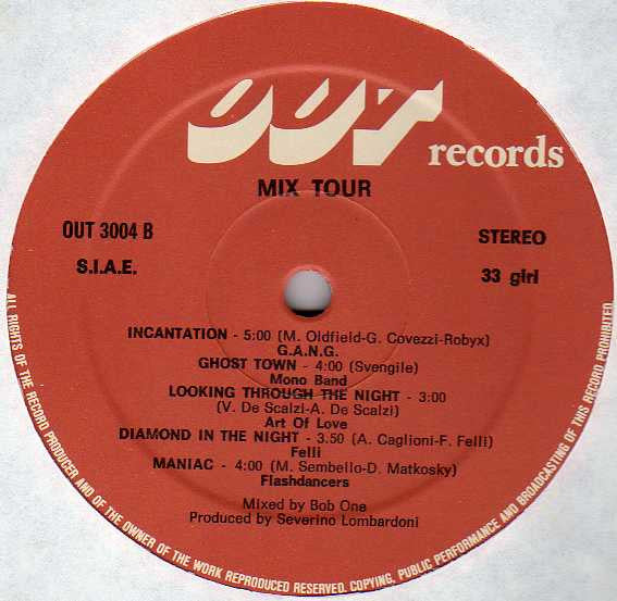 Various – Mix Tour (LP, Compilation, Italy - 1984)
