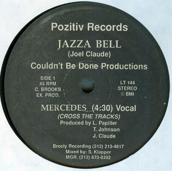 Jazza Bell – Mercedes (12", US - 1987)