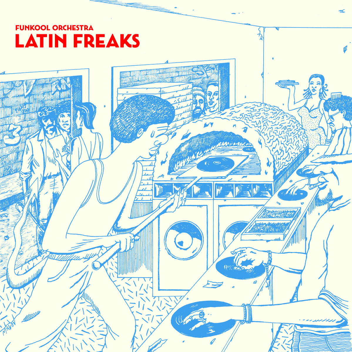 Funkool Orchestra - Latin Freaks (LP, Album - Italy)