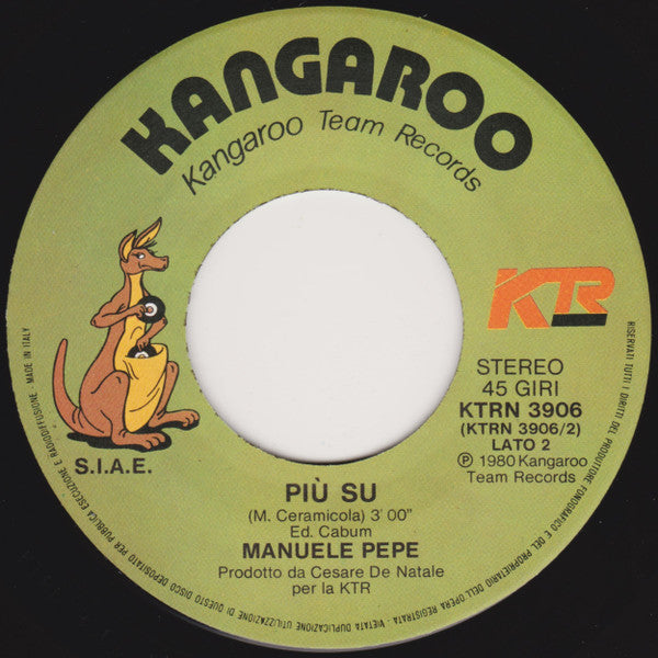 Manuele Pepe – E Vivo / Più Su (7", Italy - 1980)
