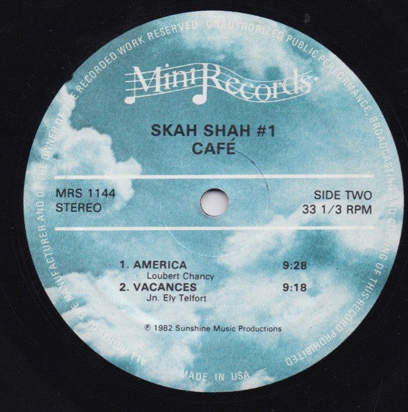 Skah Shah # 1 – Café (LP, Album, US - 1982)