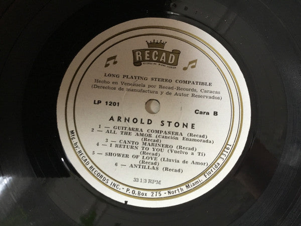 Arnold Stone – Ba-Di-Ba Bi-Du (LP, Album, Venezuela - 1969)