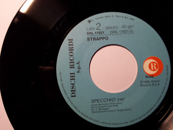 Strappo (2) – E Allora Dai (7", Italy - 1985)