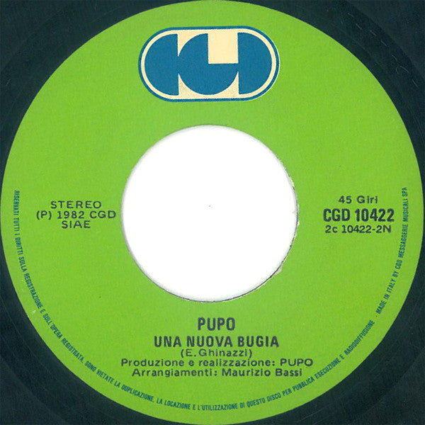Pupo – Ancora Io (7", Italy - 1982)