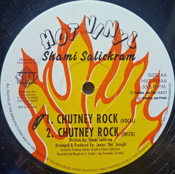 Shami Salickram – Bhangra Dance (12", UK)
