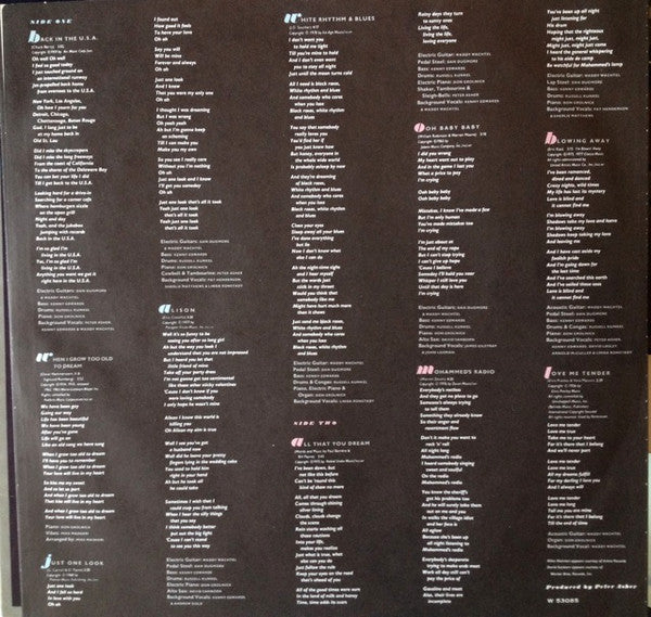 Linda Ronstadt – Living In The USA (LP, Album, Italy - 1978)