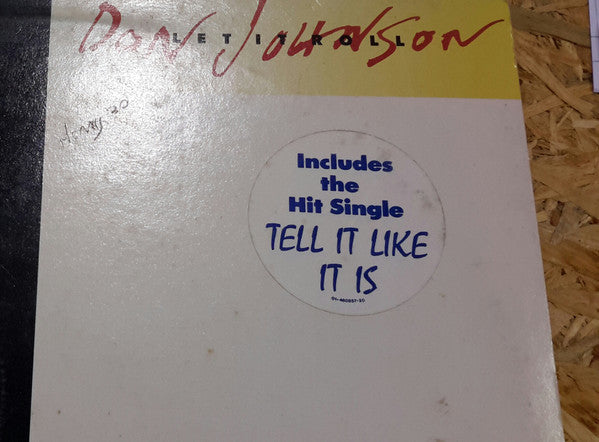 Don Johnson – Let It Roll (LP, Album, Europe - 1989)