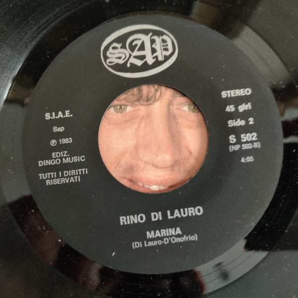 Rino Di Lauro – Non Puoi Mandarmi Via / Marina (7", Italy - 1983)