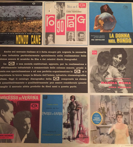 Francesco Saverio Mangieri – Immagini Musicali Nel Mondo Suite '65 (LP, Album, Italy)