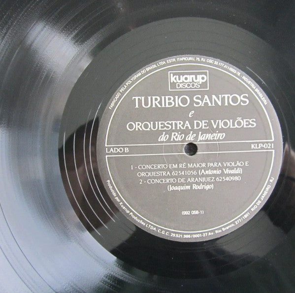 Turibio Santos, Orquestra De Violões Do Rio de Janeiro – Turibio Santos E Orquestra De Violões Do Rio De Janeiro (LP, Album, Brazil - 1984)