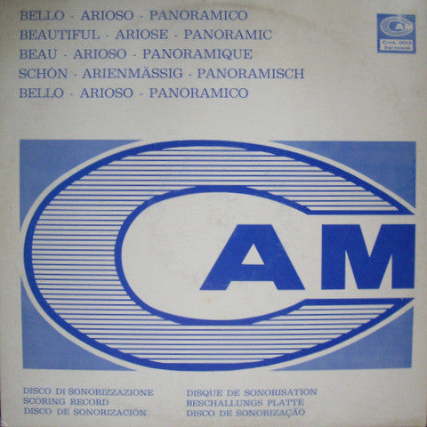 Various – Bello - Arioso - Panoramico (LP, Italy - 1972)