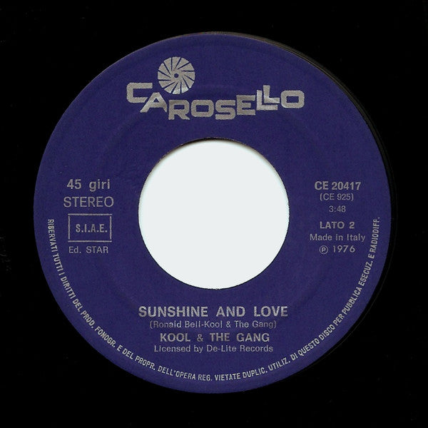 Kool & The Gang – Love And Understanding (Come Together) (7", Italy - 1976)