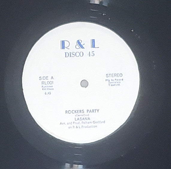 Lasana (2), Rebirth (22) – Rockers Party / Ghetto Prayer (12", Trinidad & Tobago - 1981)