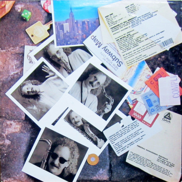 Bill Bergman – Bill Bergman And The Metro Jets (LP, Album, US - 1988)