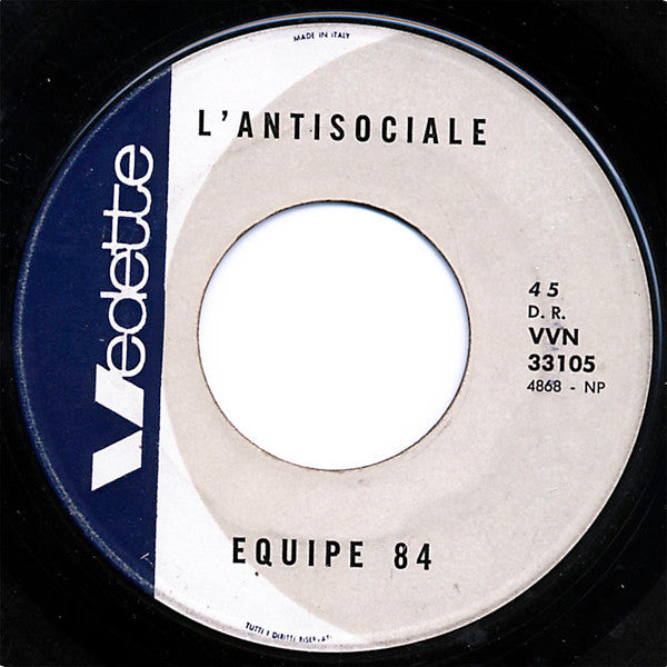 Equipe 84 – Un Giorno Tu Mi Cercherai (7", Italy - 1966)