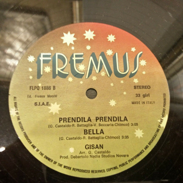 Gisan – Io Sono Vero (12", Italy - 1986)