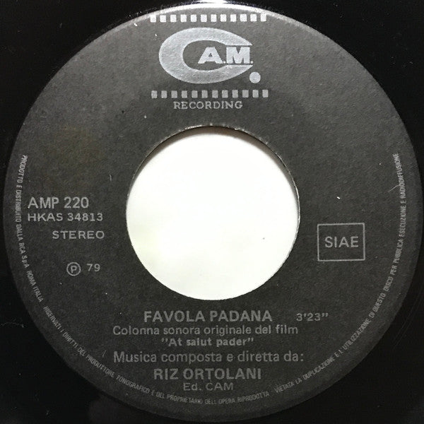 Riz Ortolani – ”At Salut Pàder„ (7", Italy - 1978)