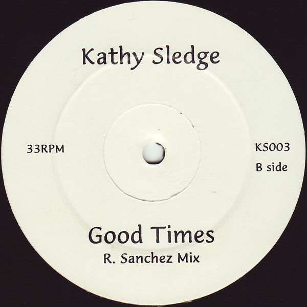 Bobby D'Ambrosio, Kathy Sledge – Dr. Feel Good / Good Times (12", UK - 1997)