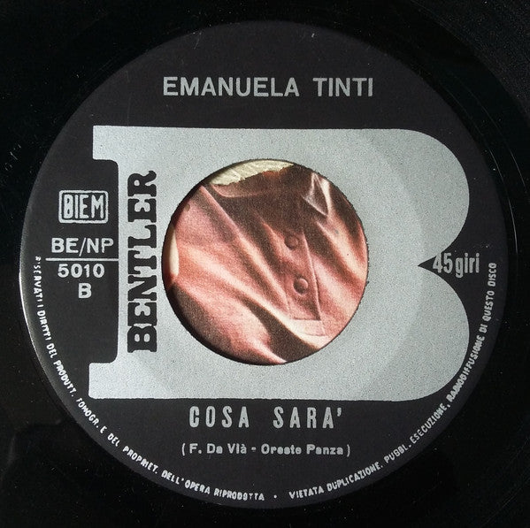 Emanuela Tinti – Un Giorno Come Un Anno / Cosa Sarà (7", Italy - 1967)