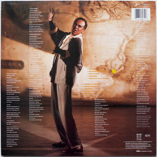 Harry Belafonte – Paradise In Gazankulu (LP, Album, Europe - 1988)