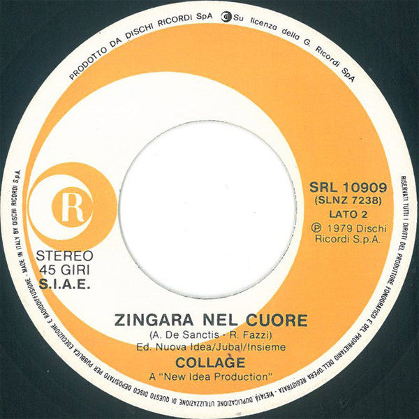 Collage (11) – SOS (7", Italy - 1979)