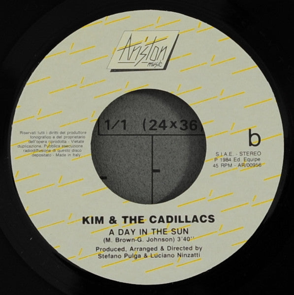 Kim & The Cadillacs – Personality / A Day In The Sun (7", Italy - 1984)