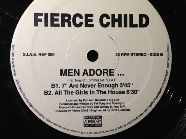 Fierce Child – Men Adore... (12", Italy - 1995)