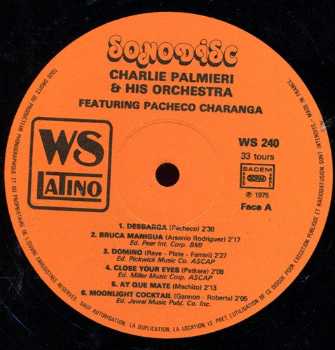 Charlie Palmieri – Echoes Of An Era (LP, Reissue, France - 1975)