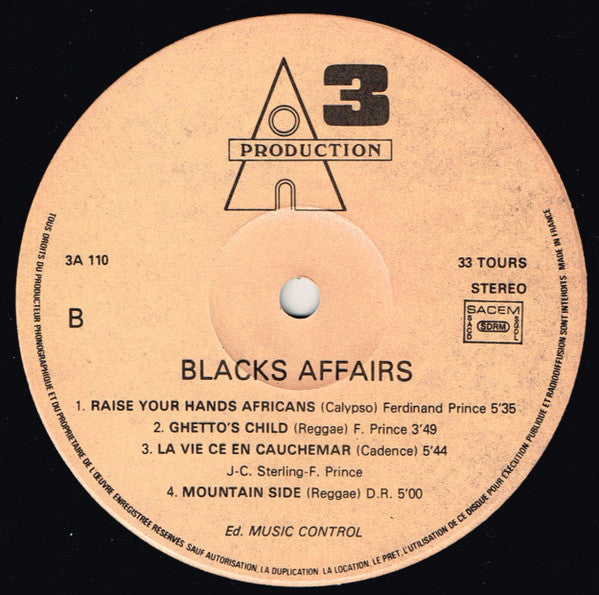 Black Affairs – Love Your Neighbour (LP, Album, France - 1978)