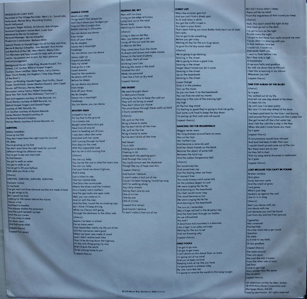 Marc Jordan – Mannequin (LP, Album, US - 1978)