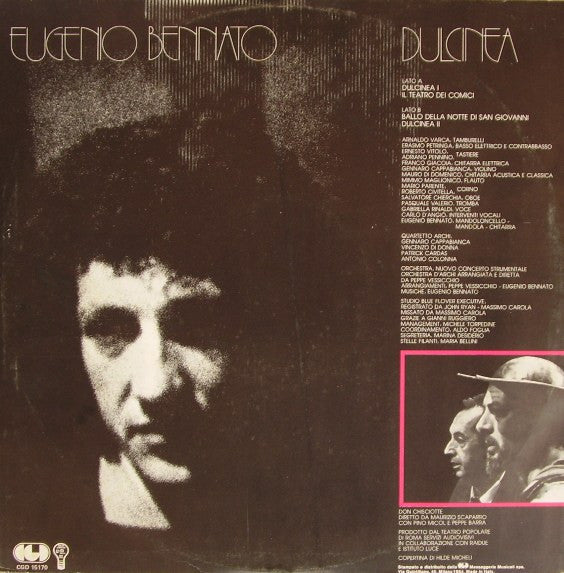 Eugenio Bennato – Dulcinea - Musiche Dal Film Don Chisciotte (12", Italy - 1984)