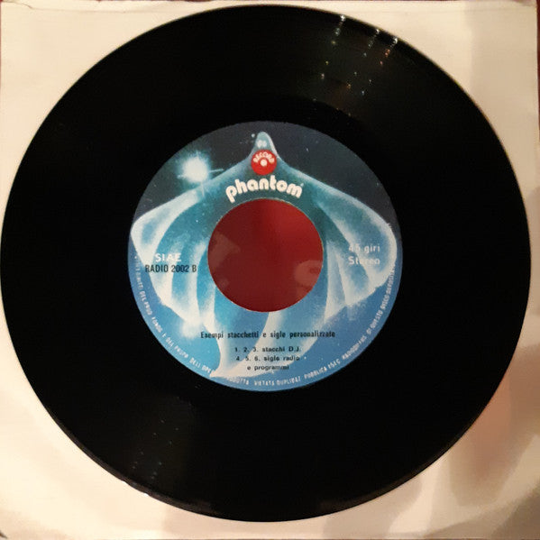 Unknown Artist – Esempi Pubblicitari/Esempi Stacchetti E Sigle Personalizzate (7", Italy)