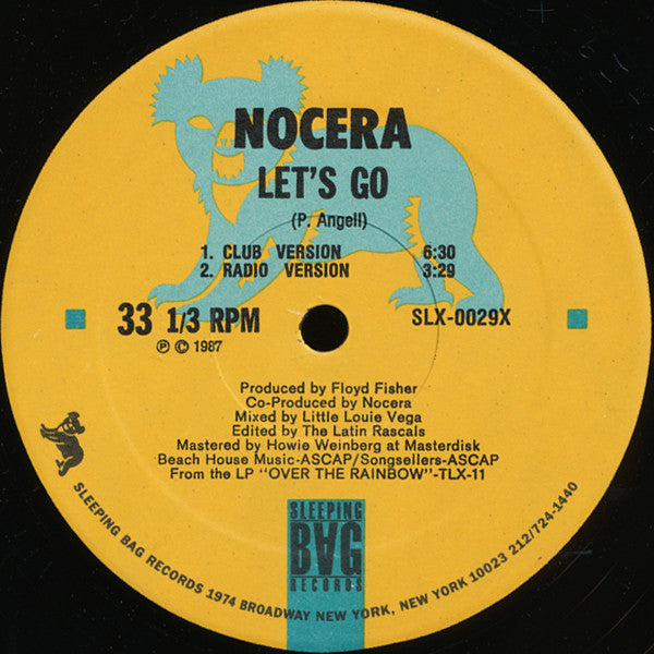 Nocera - Let's Go (12", 45 RPM - US)