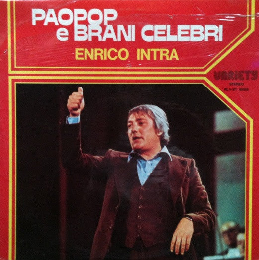 Enrico Intra - Paopop E Brani Celebri (LP, Album - Italy)