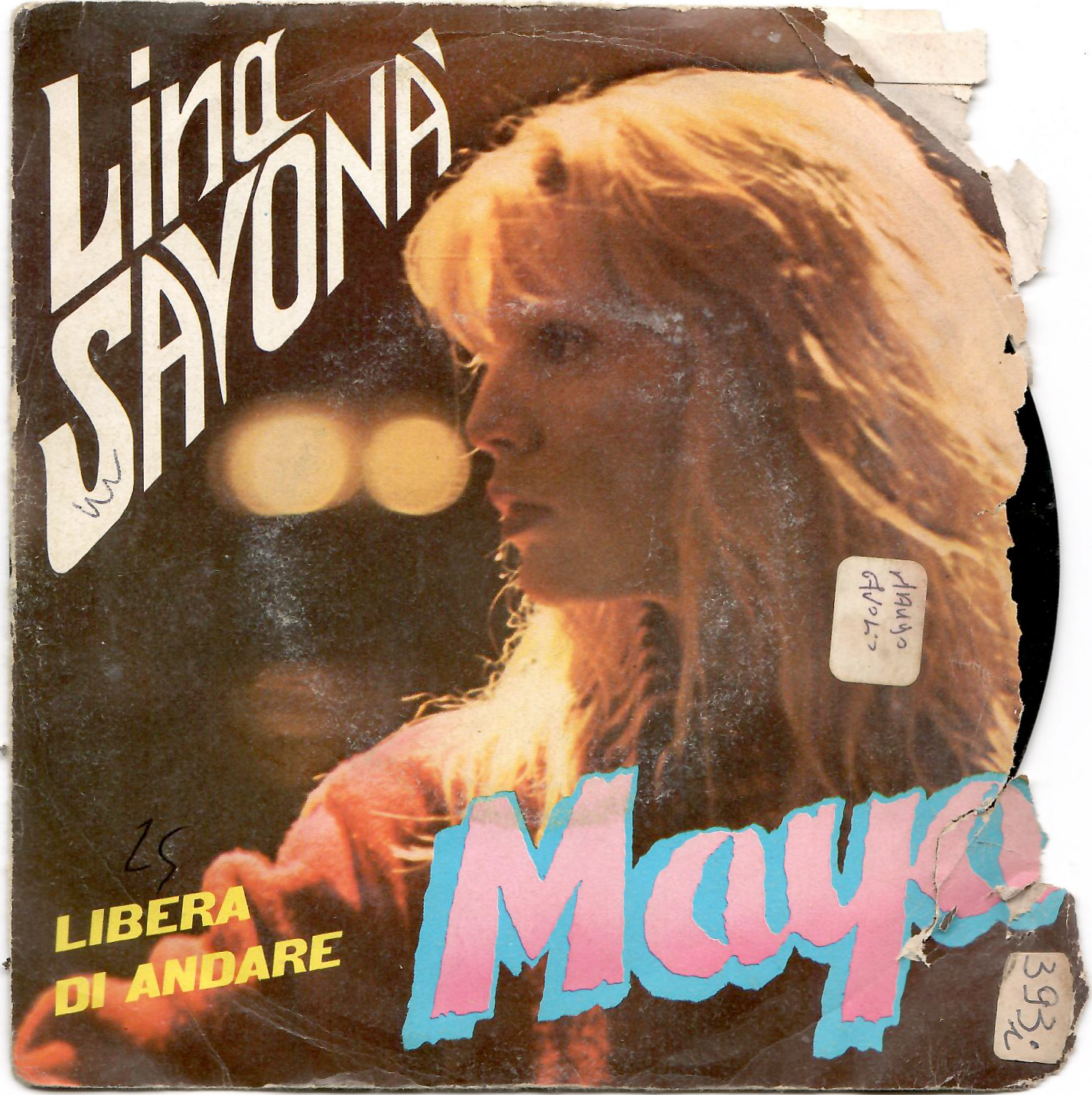 Lina Savonà - Maya (7", 45 RPM - Italy)