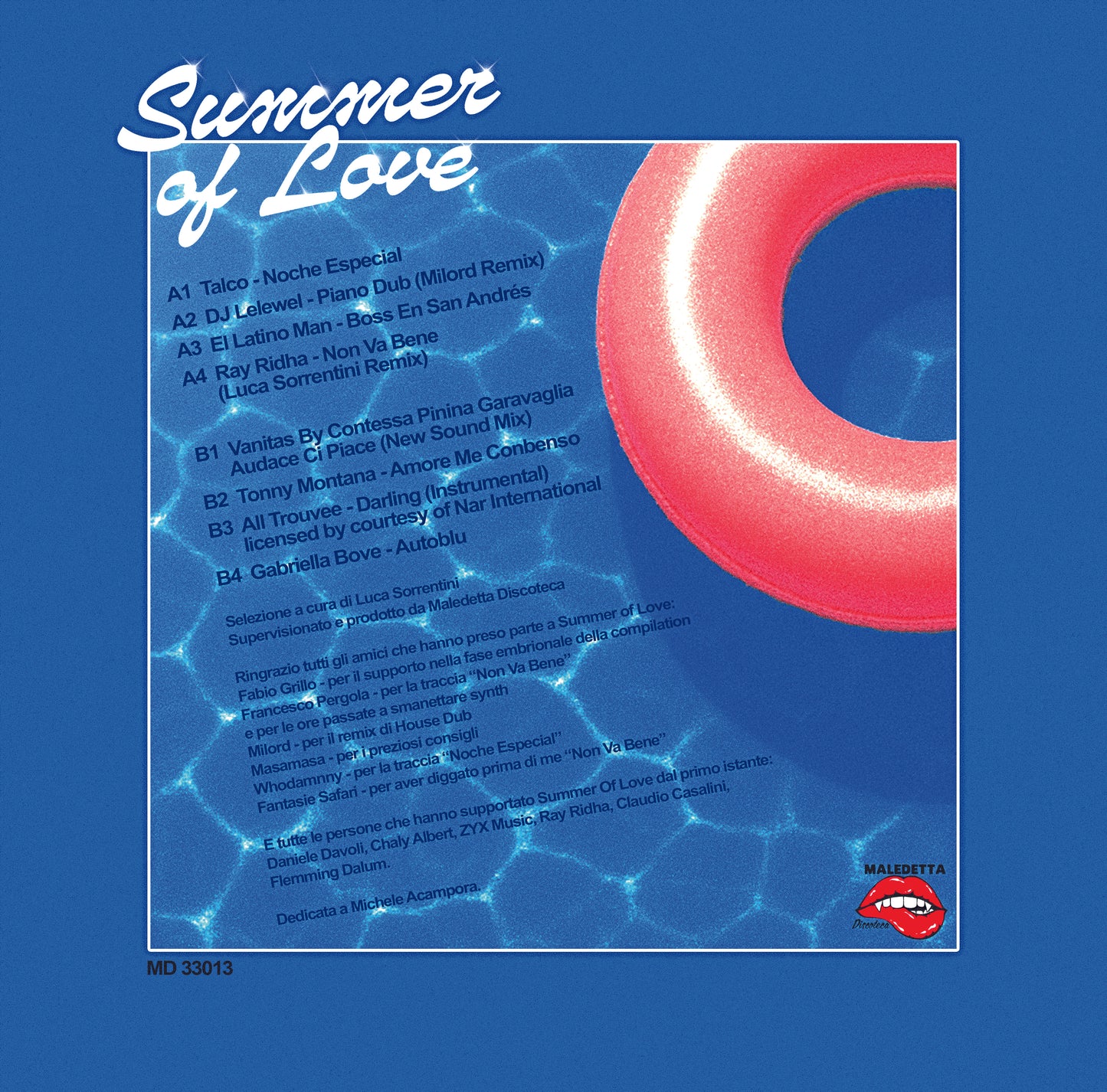 Various - Summer Of Love (MD 33013 - 2025) - LP, Compilation