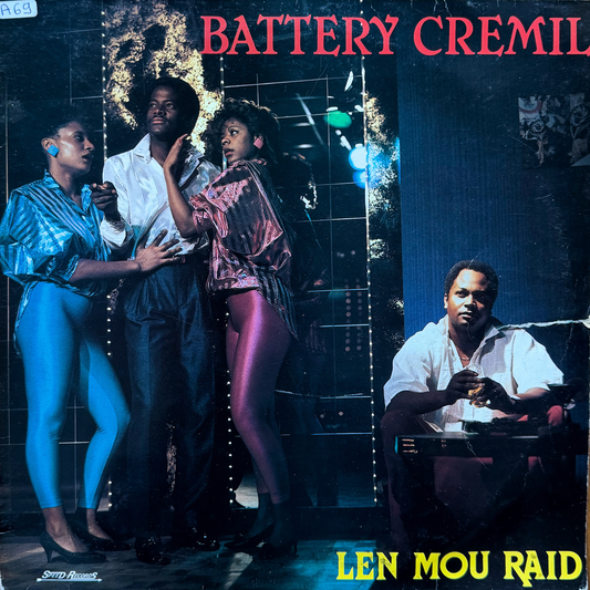 Battery Cremil - Len Mou Raid (LP, Album - France)