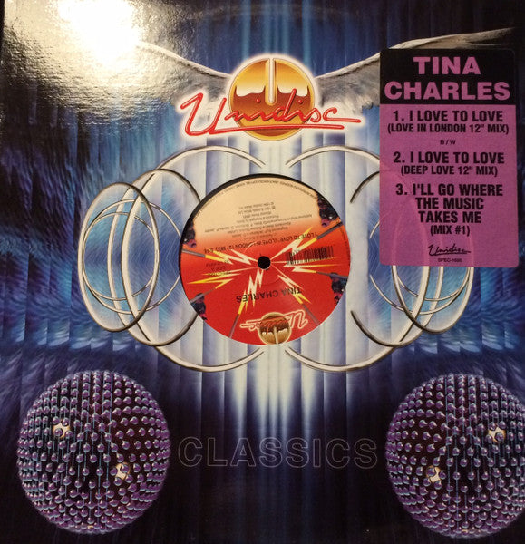 Tina Charles – I Love To Love (12", Canada - 1994)