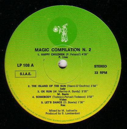 Various – Magic Compilation N. 2 (LP, Compilation, Italy - 1984)