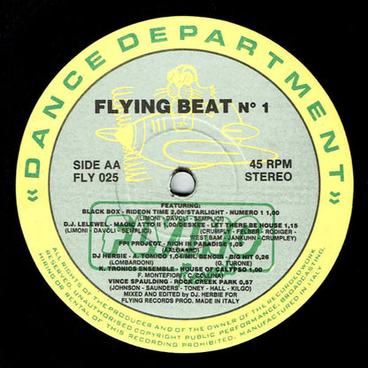 Various – Flying Beat No. 1 (12", Italy - 1989)