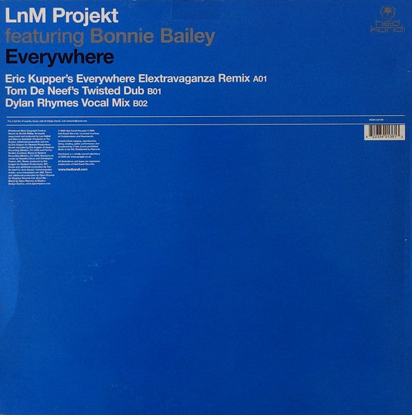 LnM Projekt – Everywhere (12", UK - 2005)