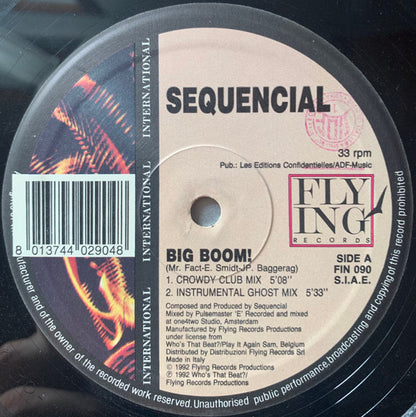 Sequencial – Big Boom! (12", Italy - 1992)