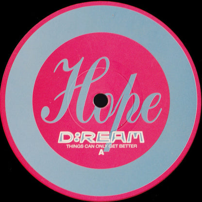D:Ream – Things Can Only Get Better (12", Germany - 1993)